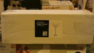 Boxed Victoria Designer Table Lamp RRP £55 (Customer Return)