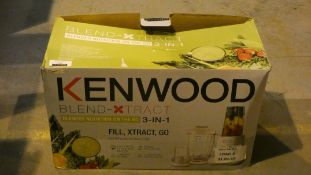 Boxed Kenwood Blend Extract 3 in 1 Fruit Juicer and Blender RRP £60 (Customer Return)