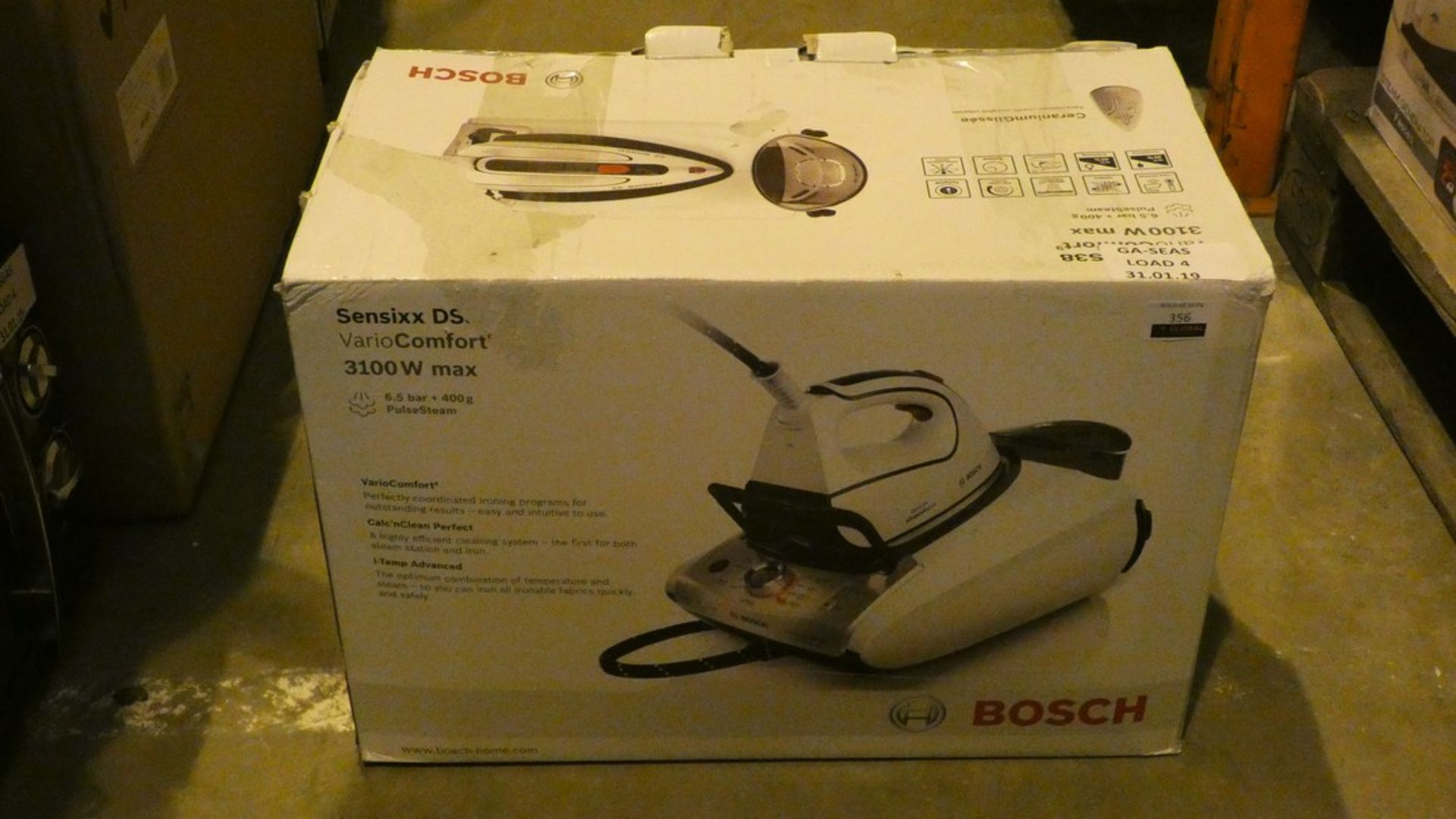Boxed Bosch Sensixx Steam Generating Iron RRP £160 (Customer Return)