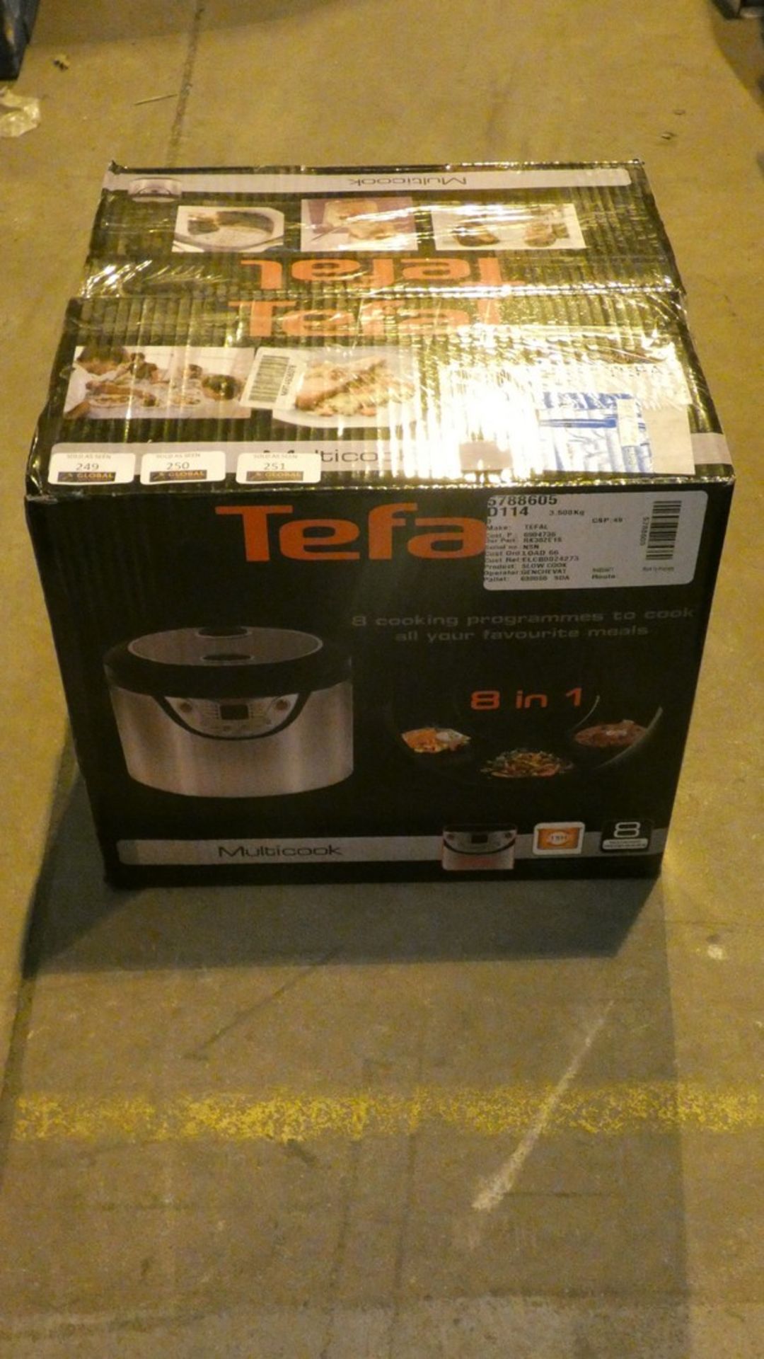 Boxed Tefal Multi Cook 8 in 1 Food Cooker RRP £70 (Customer Return)