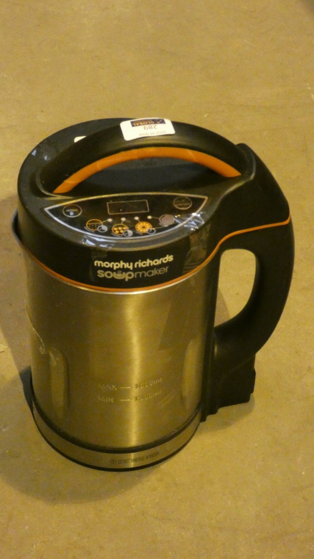 Unboxed Morphy Richards 1.6L Soup Maker RRP £50 (Customer Return)