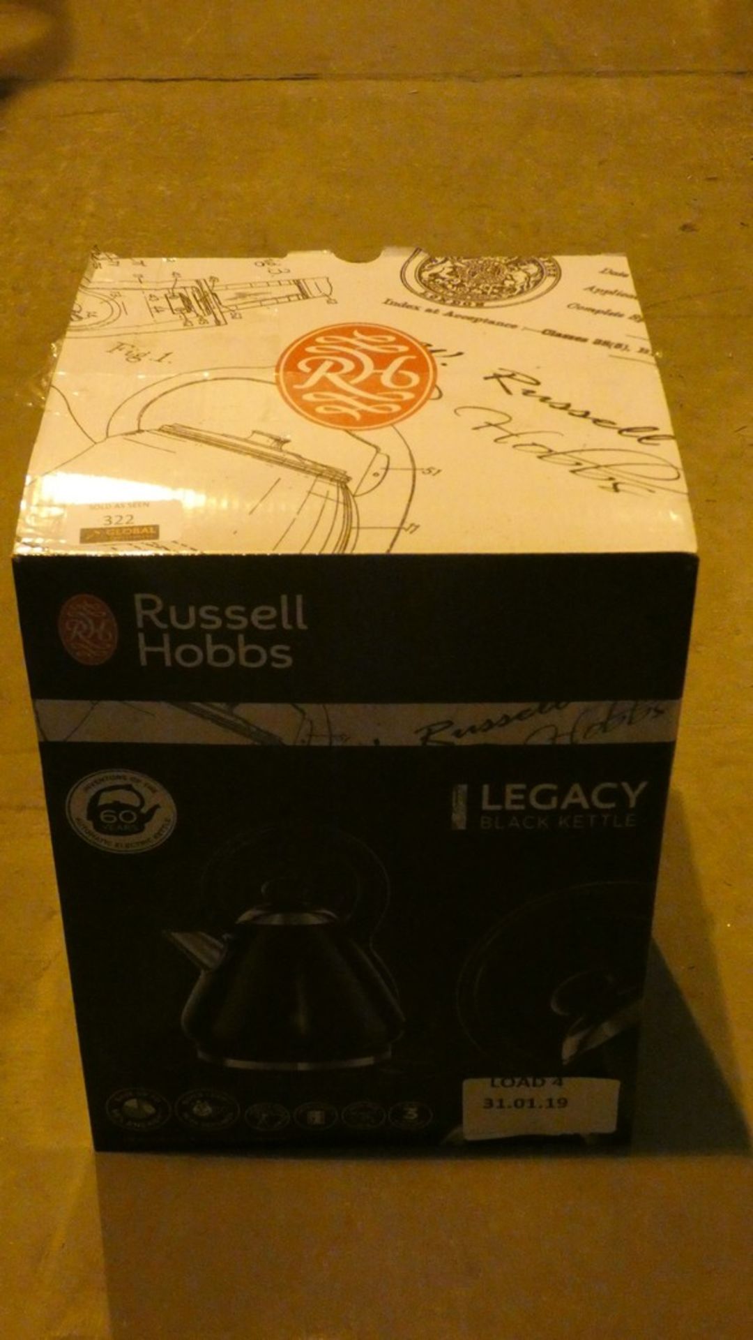 Boxed Russell Hobbs Legacy Collection Deisgner 4 Slice Toaster RRP £50 (Customer Return)