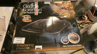 Boxed George Foreman Fat Reducing Health Grill RRP £100 (Customer Return)