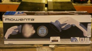 Boxed Rowenta Ultra Steam Garment Steam Cleaner RRP £45 (Customer Return)