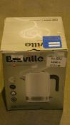 Boxed Breville High Gloss White Jug Kettle RRP £55 (Customer Return)