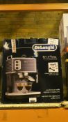 Boxed Delonghi Scultura Expresso Cappuccino Coffee Maker RRP £140 (Customer Return)