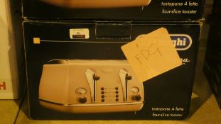 Boxed Icona Vintage 4 Slice Toaster RRP £60 (Customer Return)