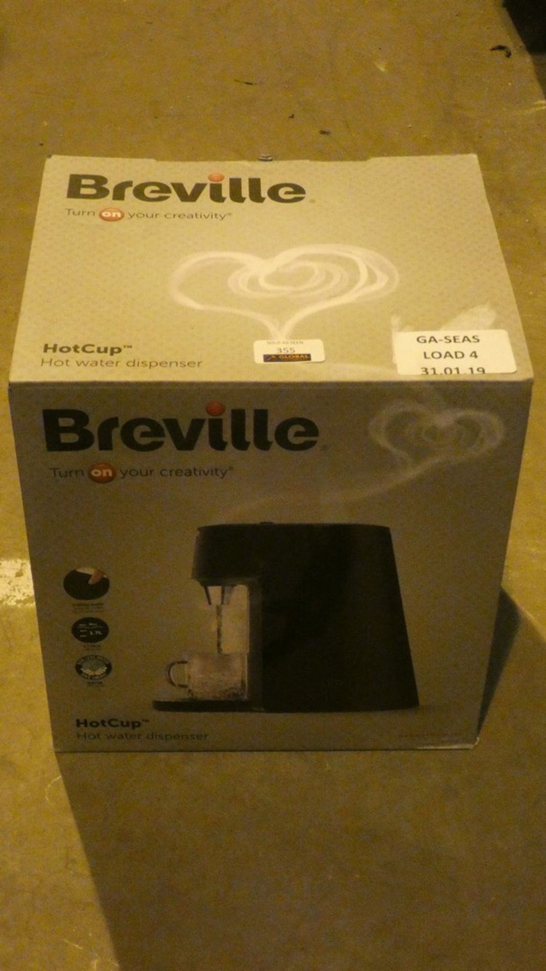 Boxed Breville HotCup Hot Water Dispenser RRP £55 (Customer Return)