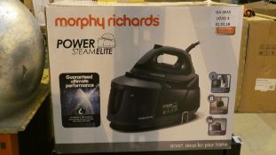 Boxed Morphy Richards Power Steam Elite Steam Generating Iron RRP £200 (Customer Return)