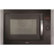 Boxed BMC25SS Stainless Steel Integrated Microwave Oven RRP £100 (Customer Return)