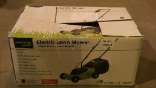 Boxed Garden Line Essential 1000W Electric Lawn Mower (Customer Return)