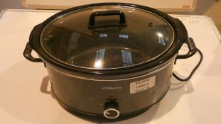 Lot to Contain 3 Ambiano Unboxed Slow Cookers Combined RRP £180 (Customer Return)