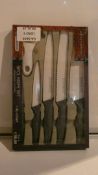 Boxed Royalty Line 5 Piece Non Stick Coating Knife Set RRP £40