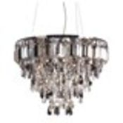Boxed Home Collection Adison Glass Pendant Light Fitting RRP £350 (Customer Return)