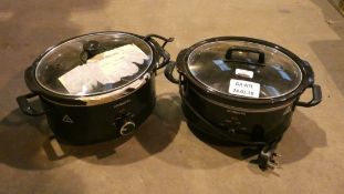 Lot to Contain 2 Unboxed Ambiano Slow Cookers RRP £35 Each (Customer Return)