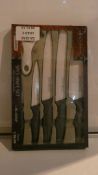 Boxed Royalty Line 5 Piece Non Stick Coating Knife Set RRP £40