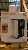 Boxed Morphy Richards Accents Digital Pour Over Coffee Machine In Brushed Steel Finish RRP £85 (