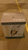 Boxed Set of 6 Sensai Collection Emotion 180ml Crystal Champagne Flutes RRP £60