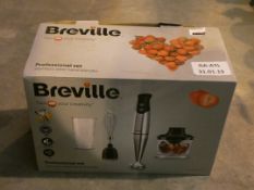 Boxed Breville Professional Set Hand Blender Food Mixer Set (Customer Return) RRP £65