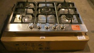 Boxed UBGHDFFJ70SS Stainless Steel Gas Hob RRP £149 (Customer Return)