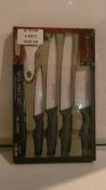 Boxed Royalty Line 5 Piece Non Stick Coating Knife Set RRP £40