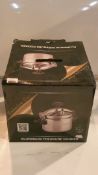 Boxed Premium Time Aluminium Pressure Cooker RRP £130 (Customer Return)