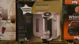 Boxed Tommee Tippee Closer To Nature Perfect Preparation Machine RRP £150 (Customer Return)