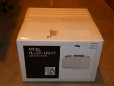 Boxed Home Collection Arial Flush Ceiling Light Fitting RRP £145 (Customer Return)