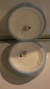 Lot to Contain 25 Packs of Assorted Ceramic Saucers