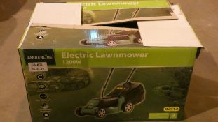 Boxed Garden Line 1200W Electric Lawn Mower (Customer Return)