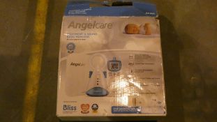 Boxed Angelcare AC401 Movement and Sound Baby Monitor Set RRP £70 (Customer Return)