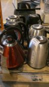 Lot to Contain 6 Assorted Jug Kettles By Russell Hobbs RRP £35 - £55 Each (Customer Return)