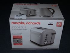 Boxed Morphy Richards Accents 2 Slice Toaster RRP £45 (Ex-Display)