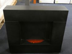 Unboxed Electric Fireplace in Black RRP £119 (Ex-Display)