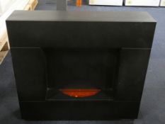 Unboxed Electric Fireplace in Black RRP £119 (Ex-Display)