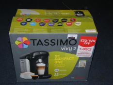 Boxed Bosch Tassimo Vivy 2 Capsule Coffee Maker RRP £70 (Customer Return)