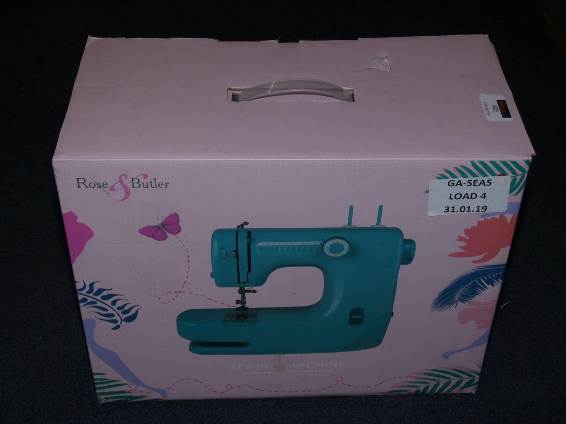Boxed Stitch Rose and Butler Sewing Machine RRP £50 (Customer Return)