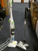 Lot to Contain 2 Assorted Morphy Richards Steam Mop and G-TECH Sweepers Combined RRP £60 (Unboxed