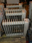 Lot to Contain 4 Assorted Oil Filled Radiators (Unboxed Customer Returns)