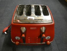 Delonghi 4 Slice Toaster RRP £50 (Unboxed Customer Return)