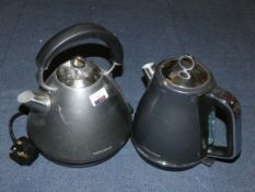 Lot to Contain 2 Assorted Morphy Richards 1.5L Cordless Jug Kettles Combined RRP £85 (Unboxed