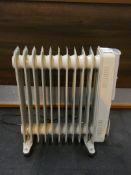 Lot to Contain 3 Electrically Heated Oil Filled Radiators With Dual Settings (Customer Returns)