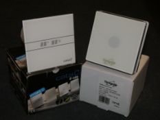 Lot to Contain 7 Boxed Assorted Ex-Mart and Designair Bathroom Extractor Fans Combined RRP £320 (