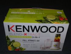 Boxed Kenwood 3 in 1 Blend Extract and Go Food Blender RRP £55 (Customer Return)