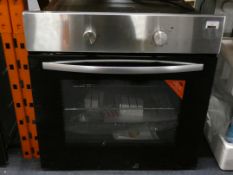 Stainless Steel Black Integrated Single Electric Oven (Ex-Display) RRP £110