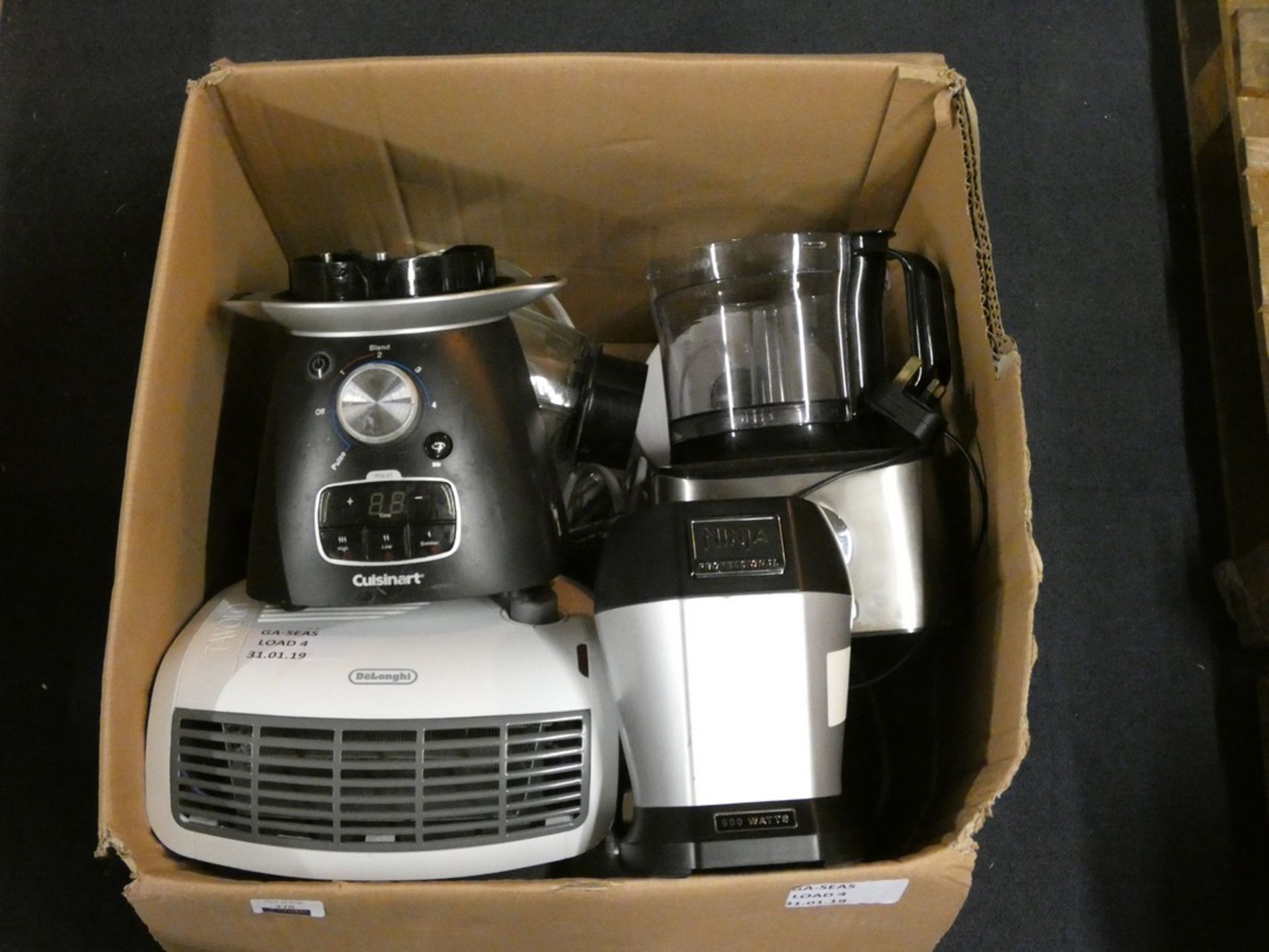Lot to Contain A Large Assortment of Kitchen Part Lot Items To Include Cuisinart Soup Maker Bases,