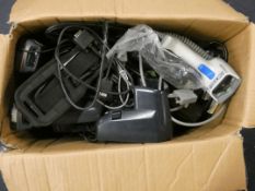 Lot to Contain A Large Assortment Of Items To Include Scanner Cases, Mobile Label Scanners, Plug