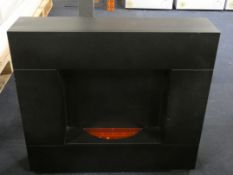 Unboxed Electric Fireplace in Black RRP £119 (Ex-Display)