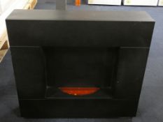 Unboxed Electric Fireplace in Black RRP £119 (Ex-Display)