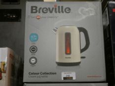 Boxed Breville Cream Colour Collection Cordless Jug Kettle RRP £60 (Customer Return)